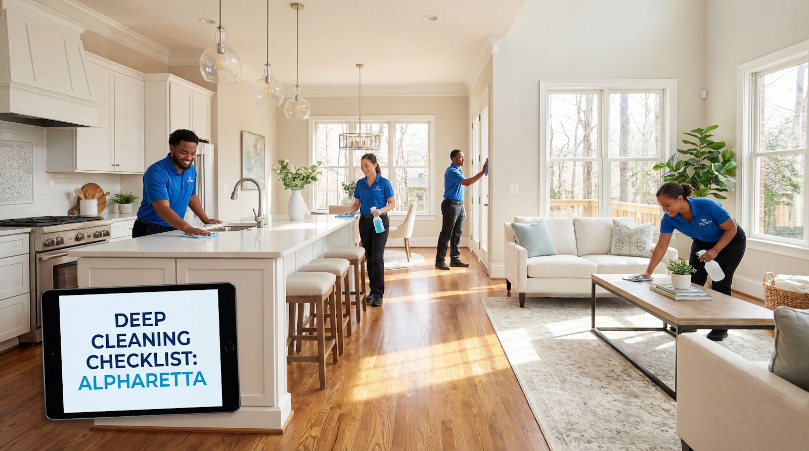 Deep Cleaning Checklist for Alpharetta Homeowners