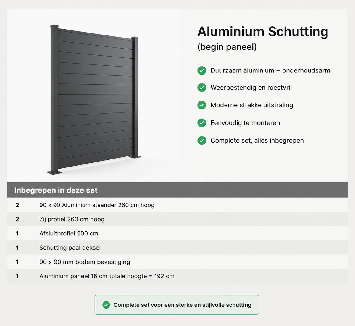 Schutting tuin 2