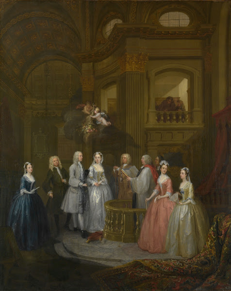 The Wedding of Stephen Beckingham and Mary Cox 1729