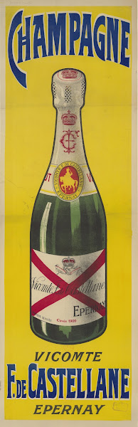 Champagne Vicomte F de Castellane Epernay 1900
