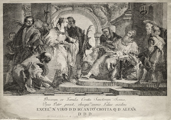 The Saints of the Crotta Family c 1750