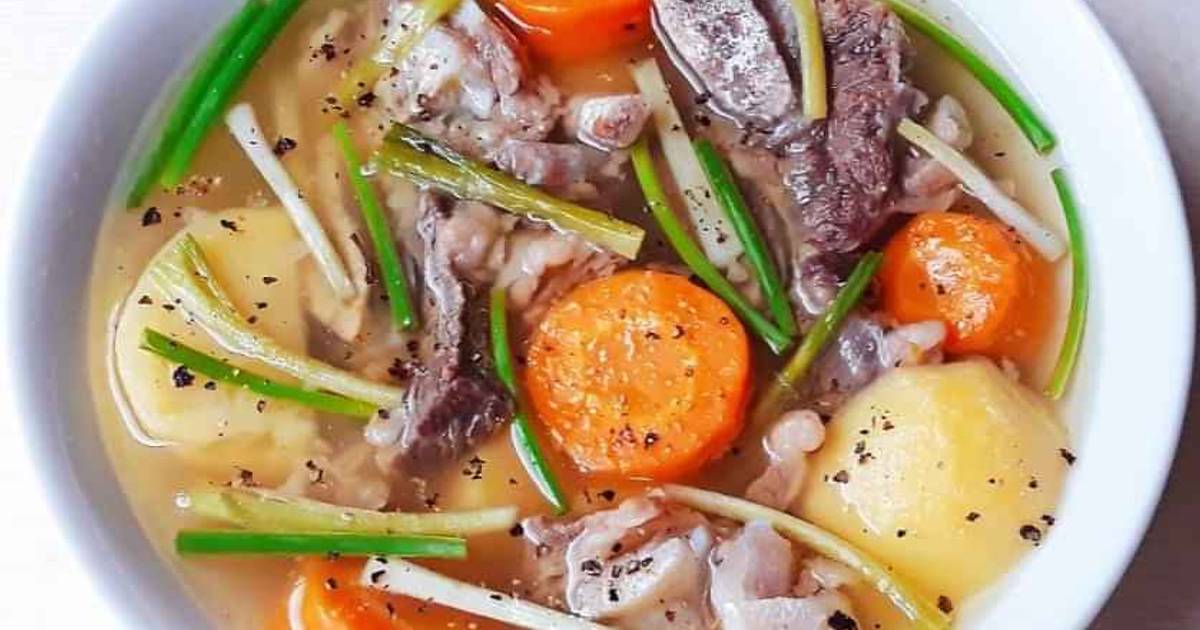 Canh SƯỜN bò