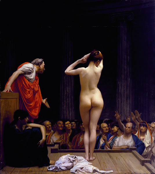 A Roman Slave Market ca 1884