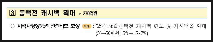 동백전 캐시백 한도·적립율 확대