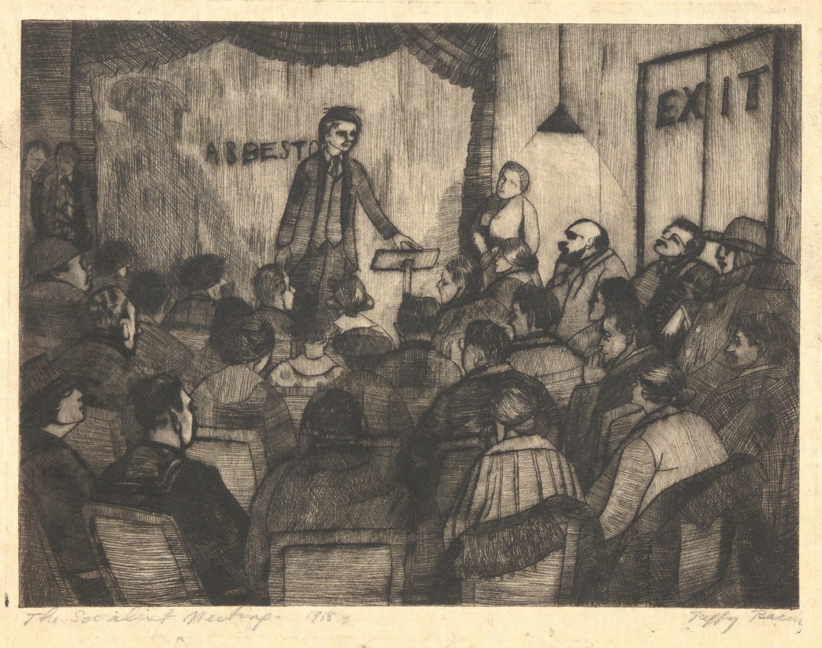 SocialistMeeting 1918
