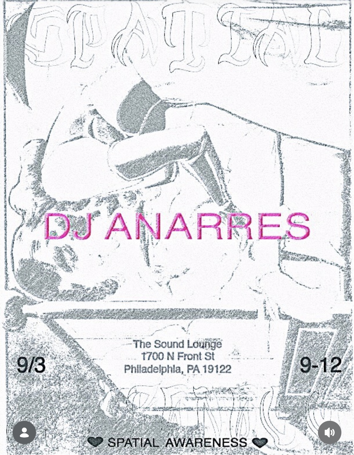 Flyer for Spatial Awareness