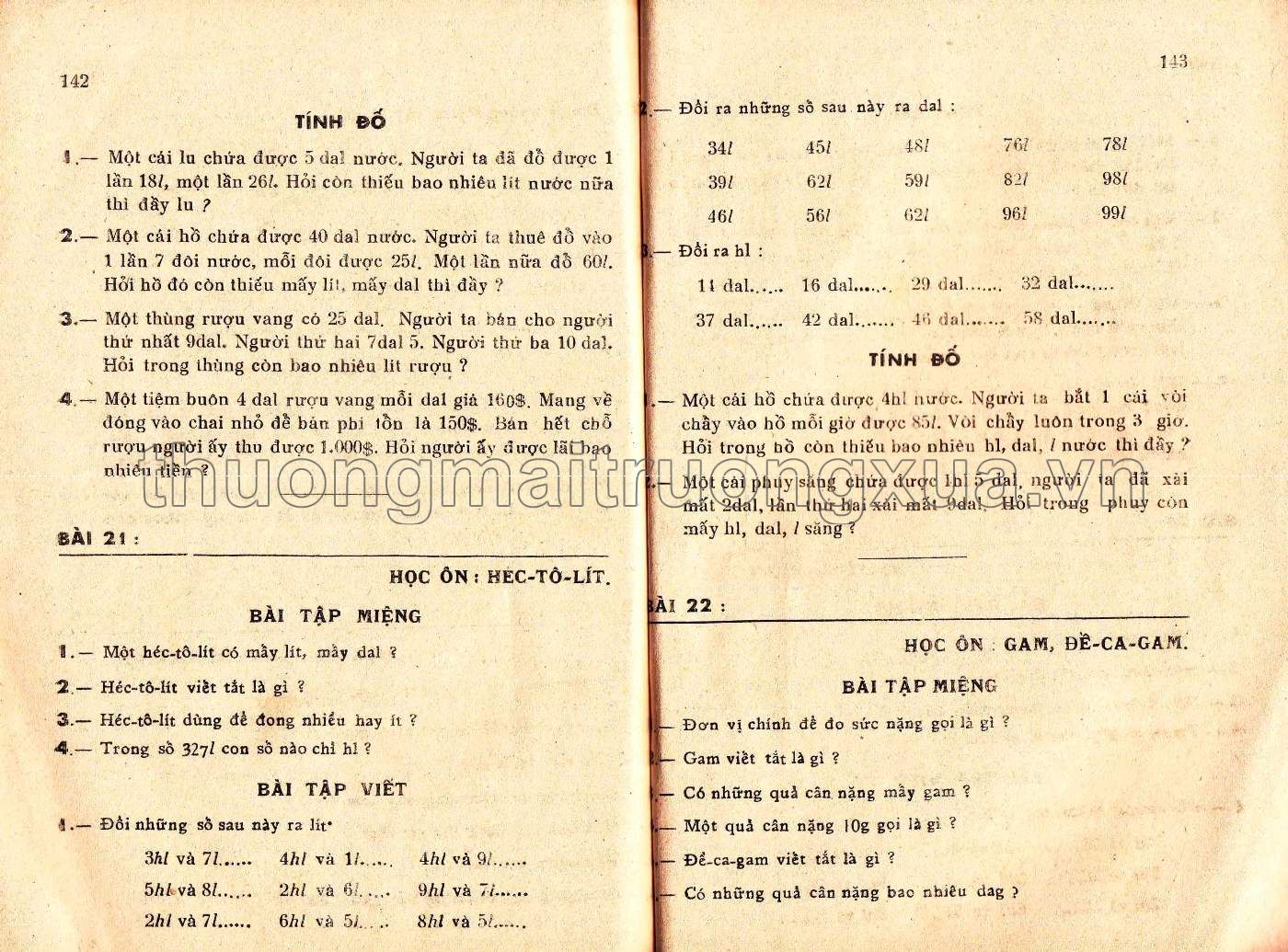 Toán pháp lớp tư (1968) - Trang 73