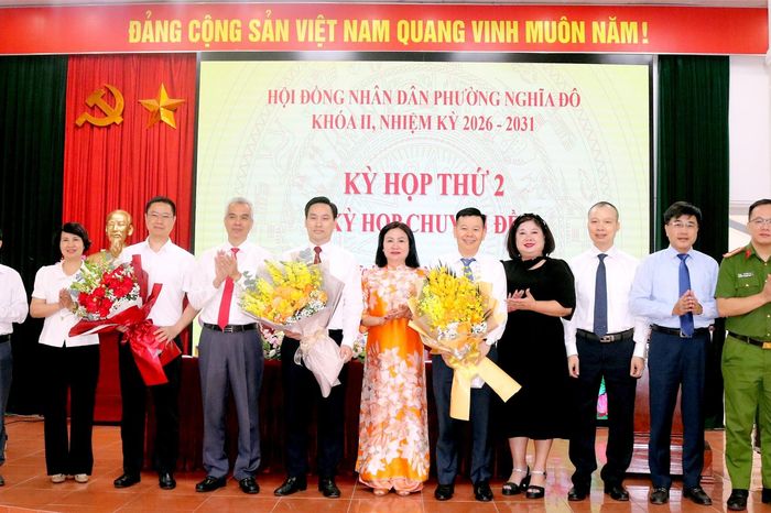 Kỳ họp thứ 2 Hội đồng nhân dân phường Nghĩa Đô - Đài Phát thanh và truyền hình Hà Nội
