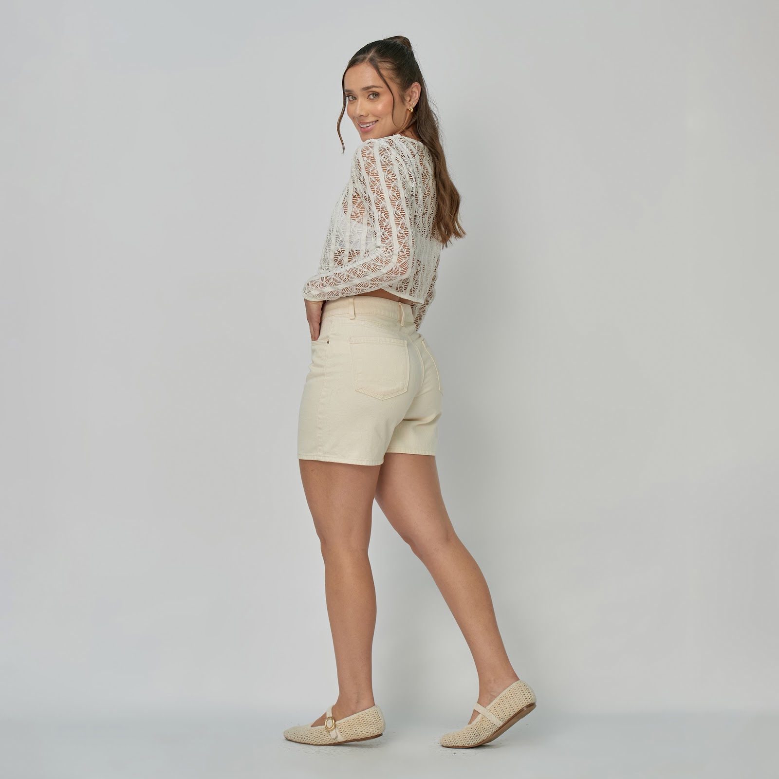 Short rígido dama - Vista 6