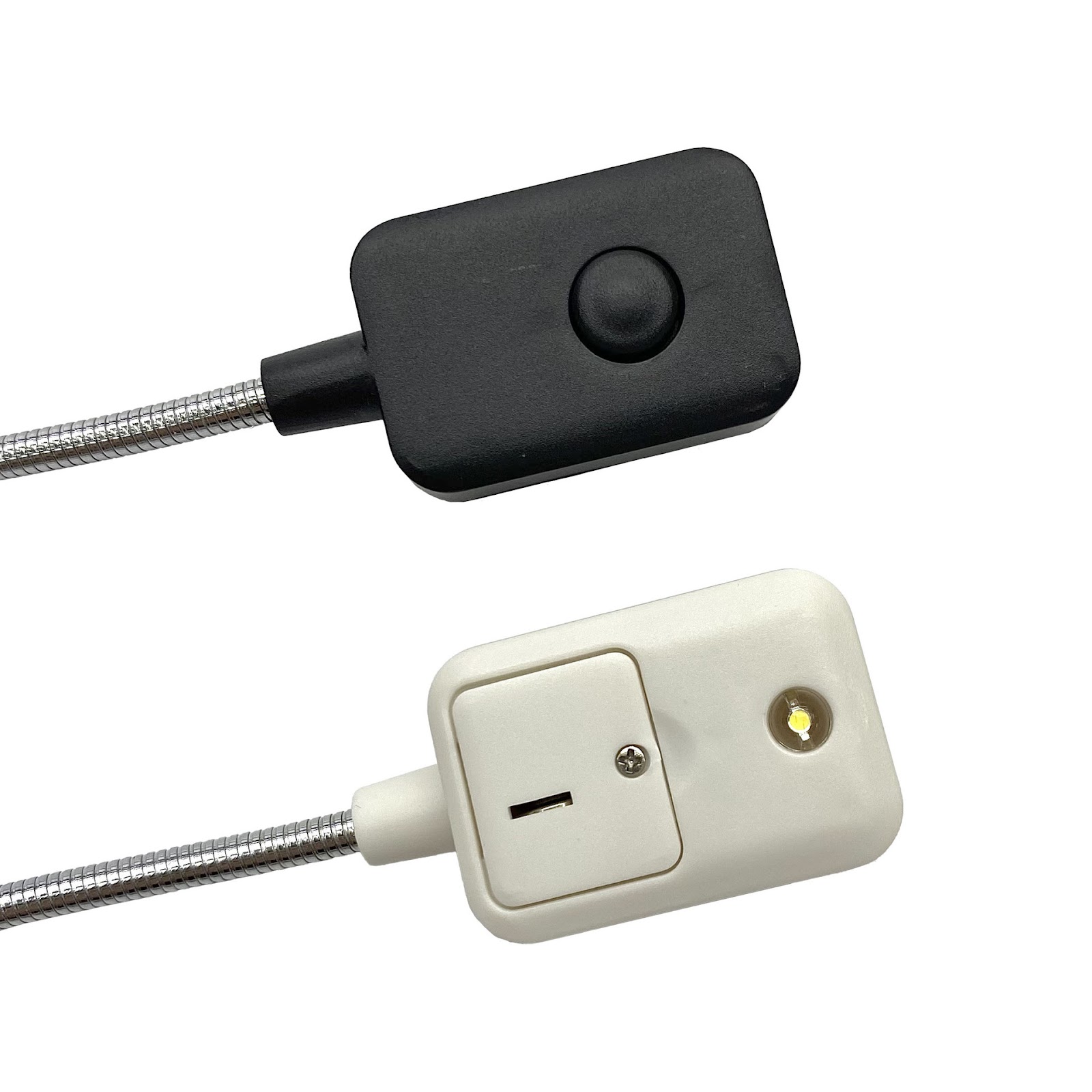 Mini clip-on lamp with warm light