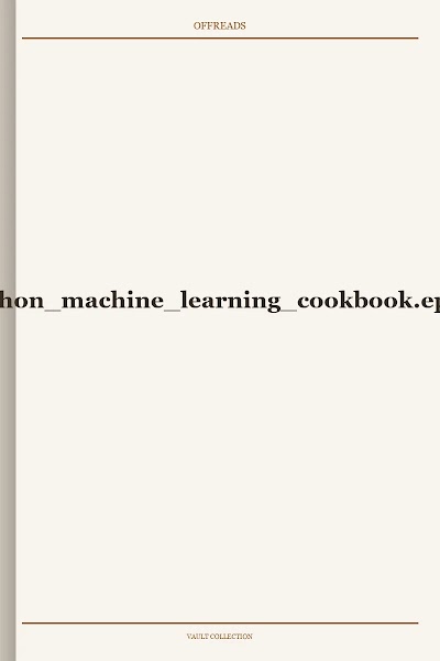 Python Machine Learning Cookbook