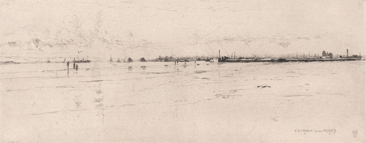 Entrance to Mersey 1890
