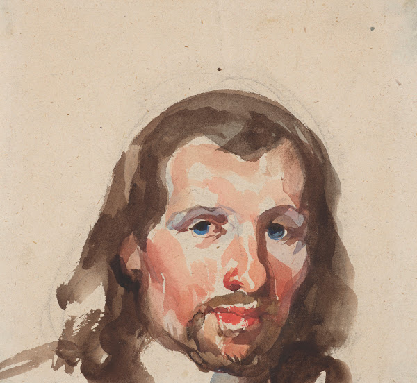 Portrait of a peasant 1840