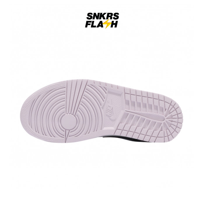 AIR JORDAN 1 MID BARELY ROSE PINK WHITE - BQ6472500