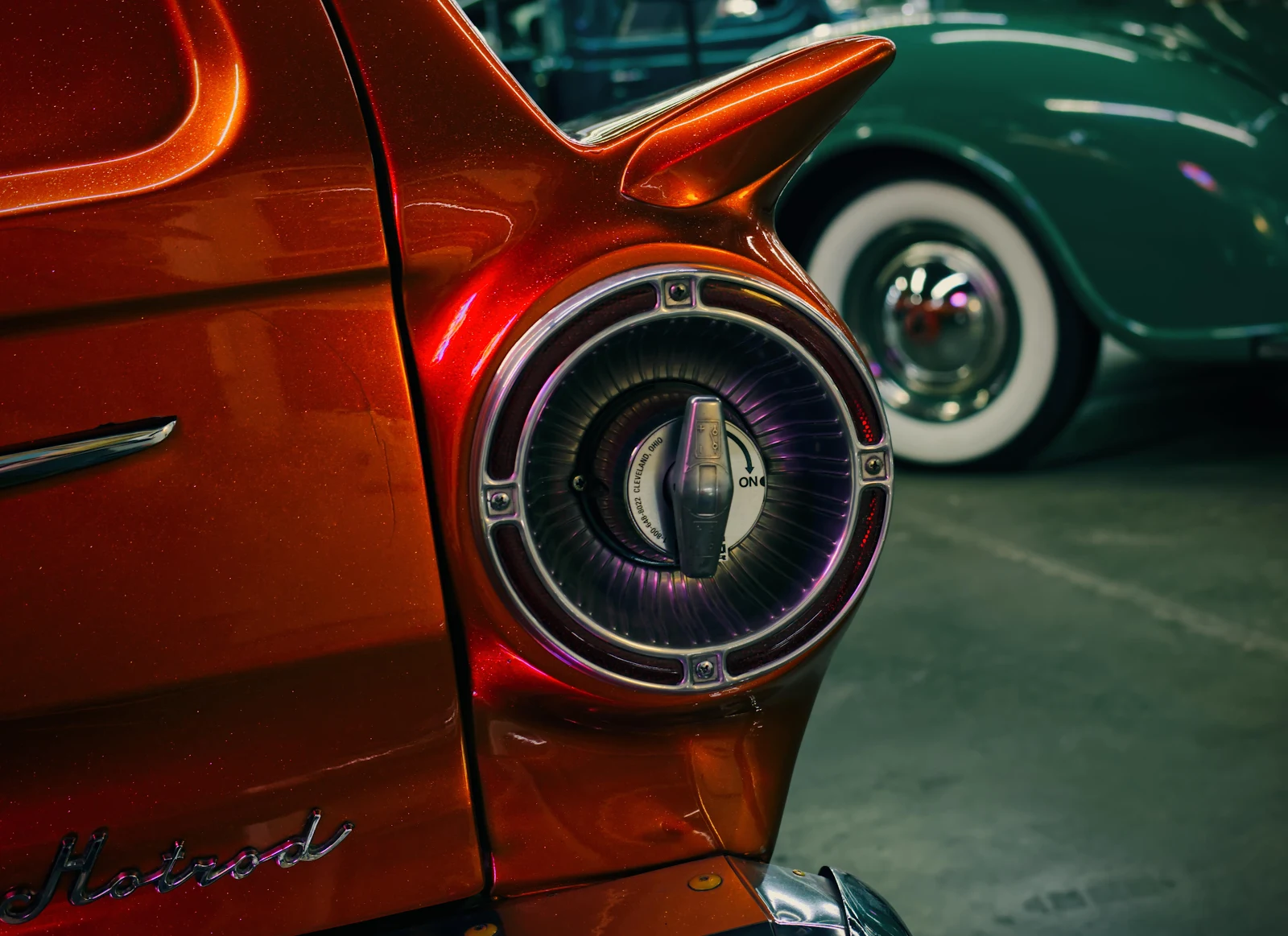 Classic Car, Hotrod, Vintage Automobile, Tailfin 4K Wallpaper Background (4728x3437)