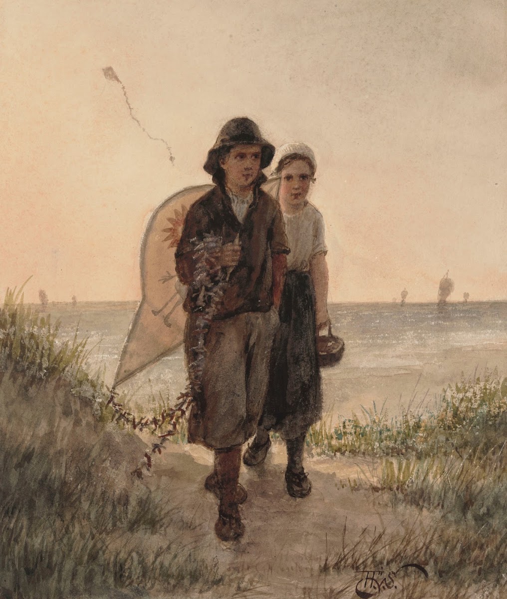 Fishermens Children Playing