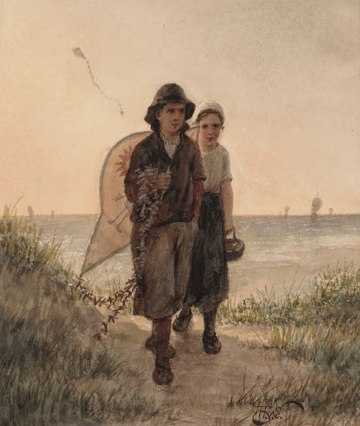 Fishermens Children Playing