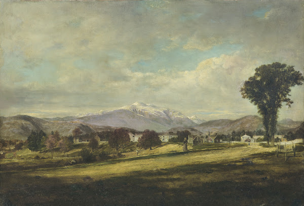 White Mountains from North Conway New Hampshire 1851