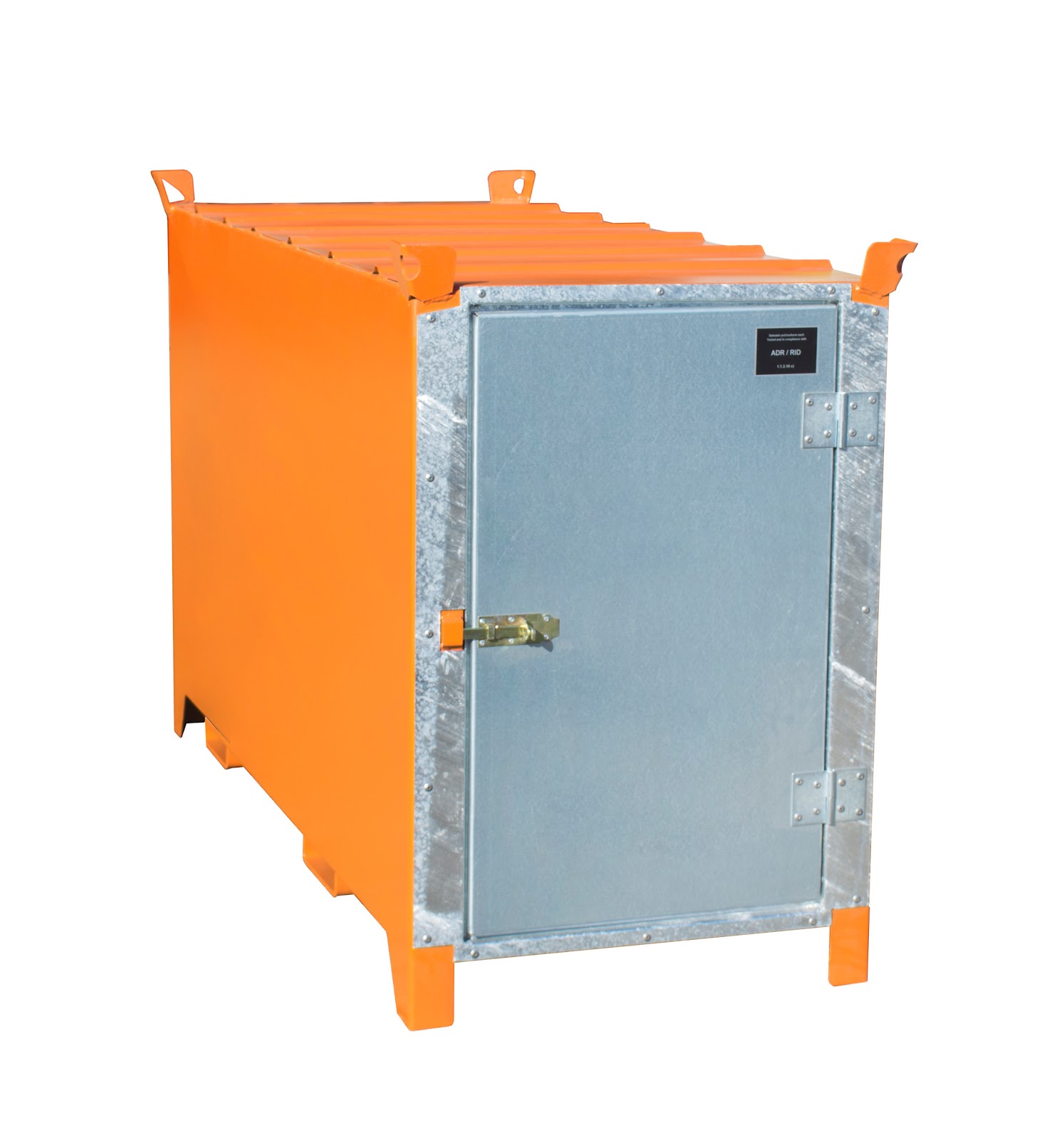 TL-buizen-box SL 150, gelakt, Geeloranje