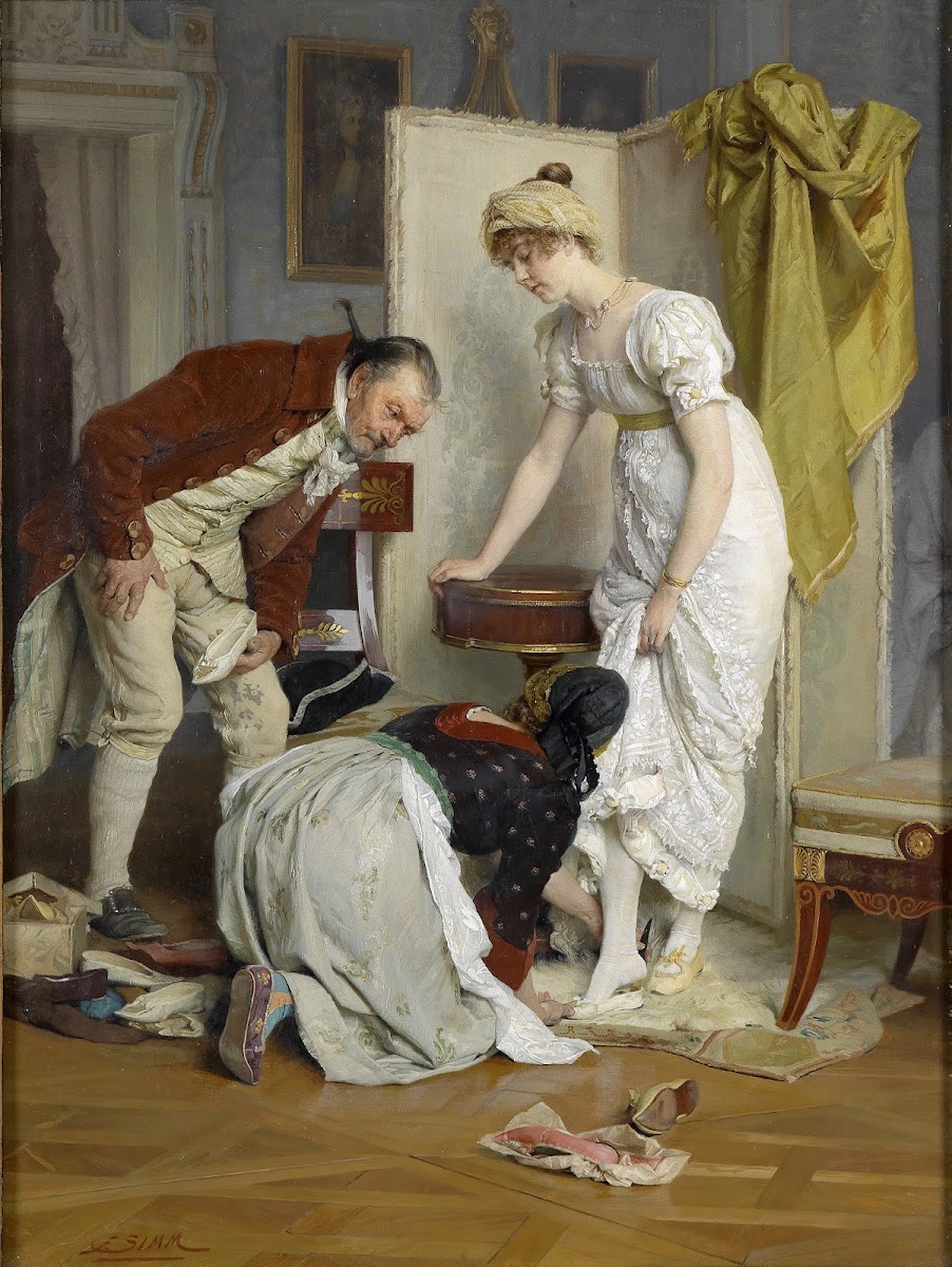Die Schuhprobe
