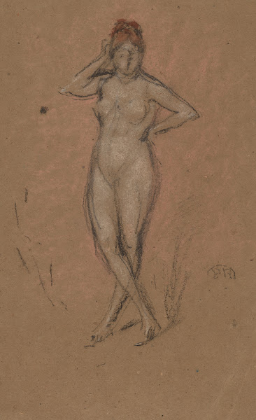 Nude Standing with Legs Crossed c 1878