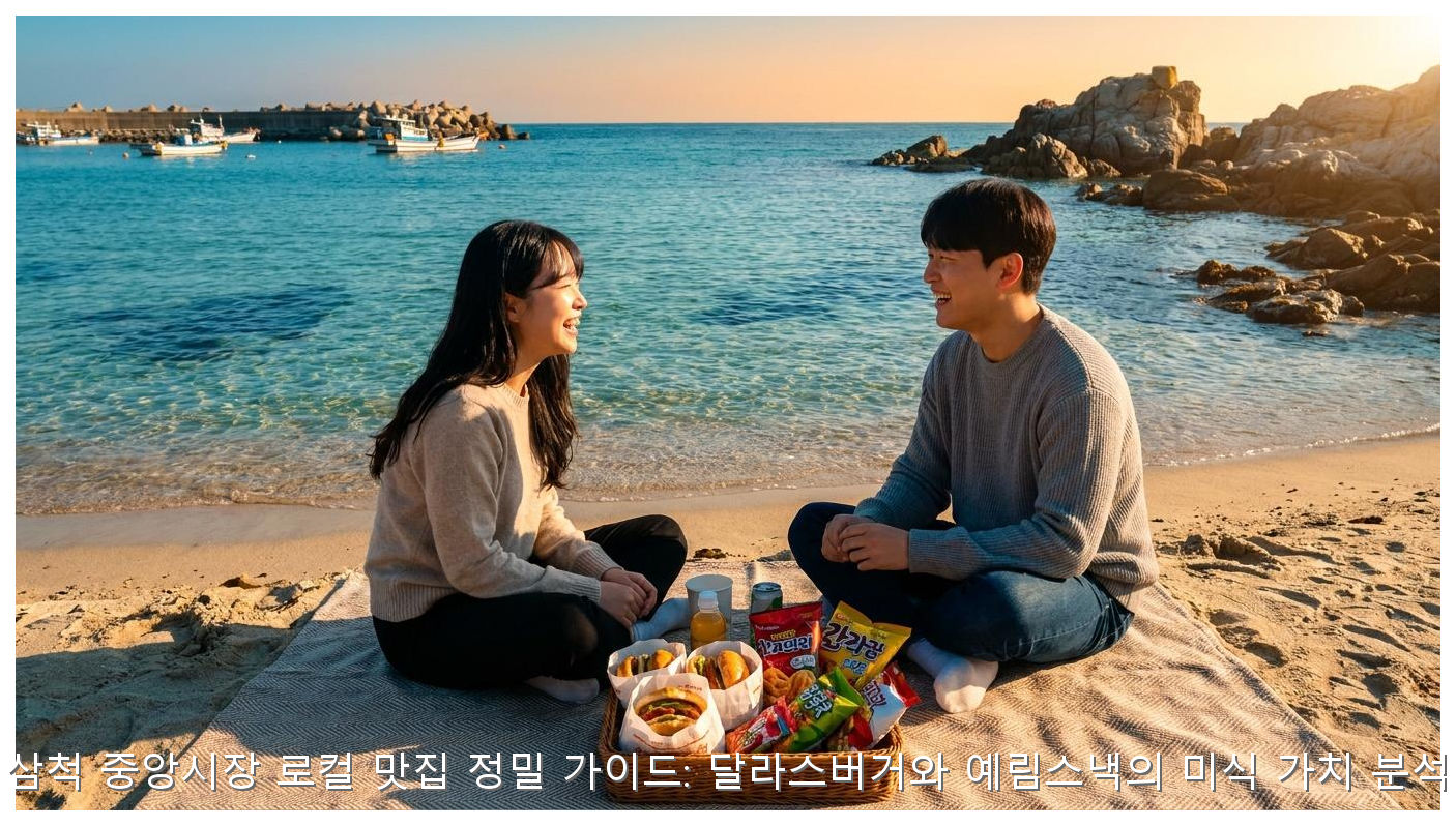 삼척 중앙시장 로컬 맛집 정밀 가이드: 달라스버거와 예림스낵의 미식 가치 분석 핵심 안내 및 분석 인포그래픽 (8)