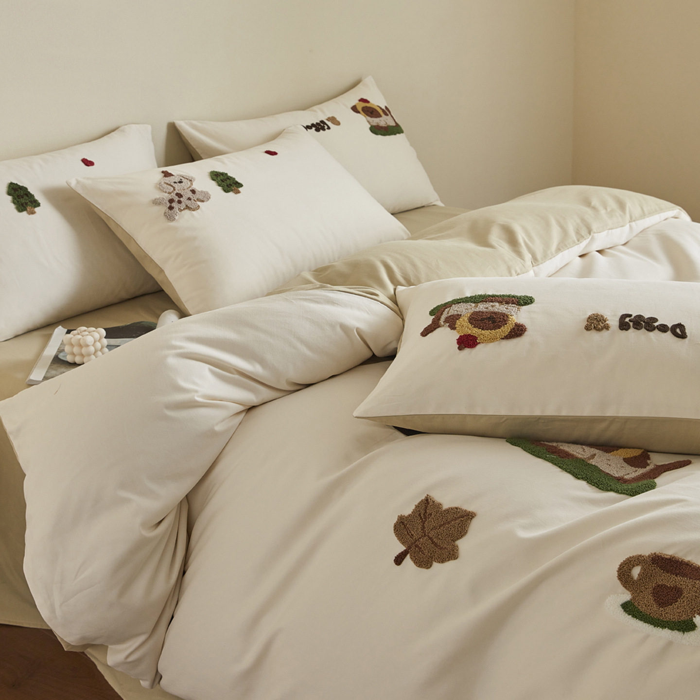 Kids' Bedding Set, Cotton, Cartoon Pattern