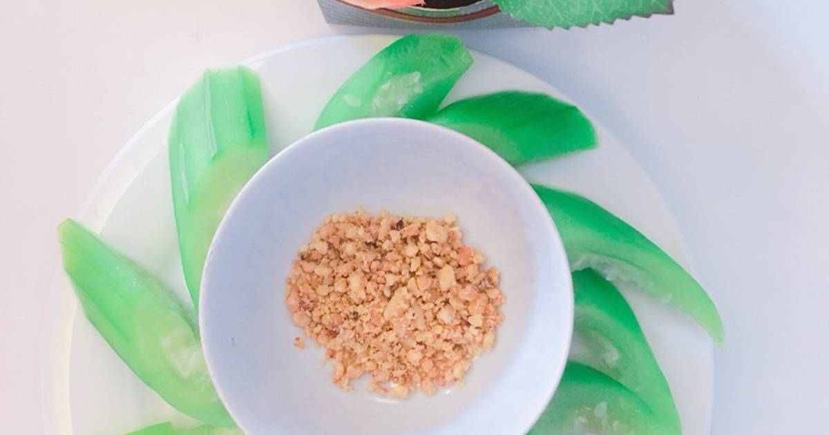 Mướp chấm muối vừng