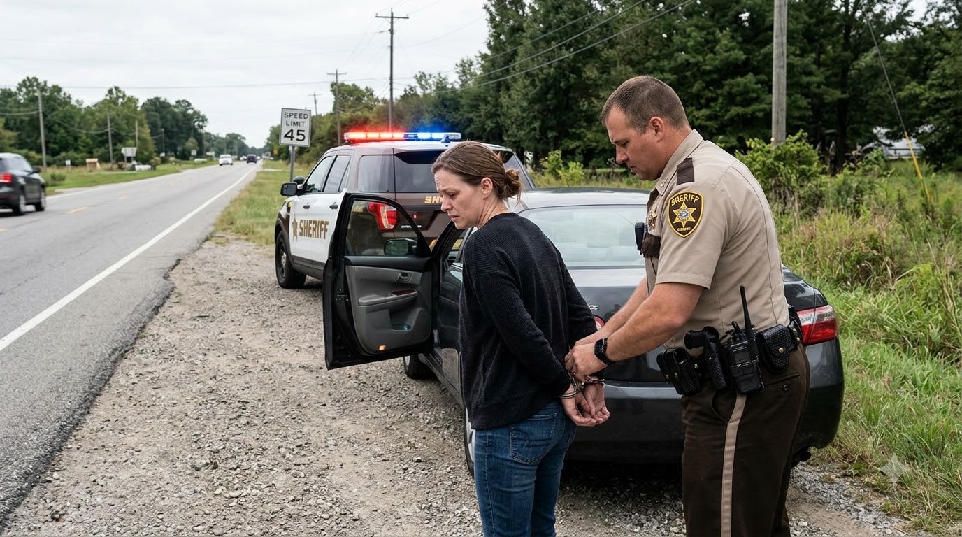 A Sheriff Handcuffed A Woman Driving 44 Mph In A 45 Mph Zone—And Called It An Arrest.