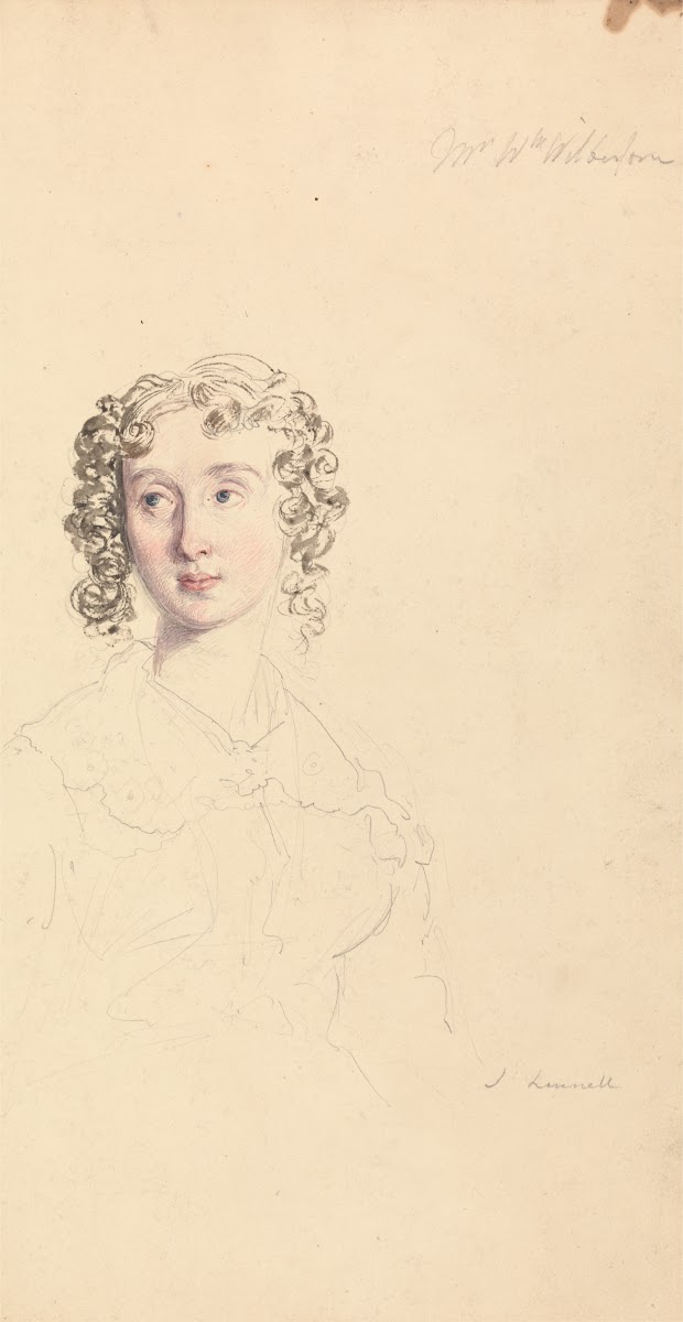 Study of Mrs William Wilberforce ca 1824