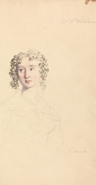 Study of Mrs William Wilberforce ca 1824