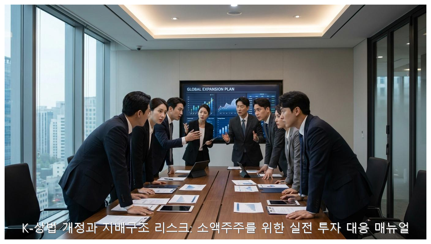 K-상법 개정과 지배구조 리스크: 소액주주를 위한 실전 투자 대응 매뉴얼 핵심 안내 및 분석 인포그래픽 (7)