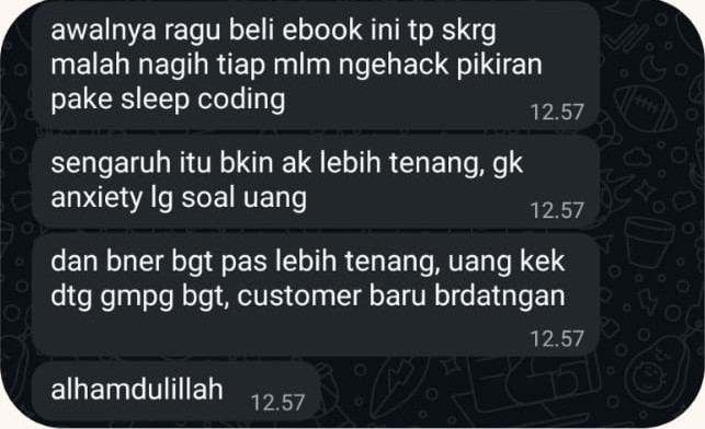 Testimoni Damai Sama Uang 3