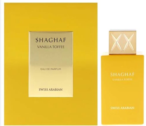 SHAGHAF VANILLA TOFFEE UNISEX 75ML EDP SWISS ARABIAN