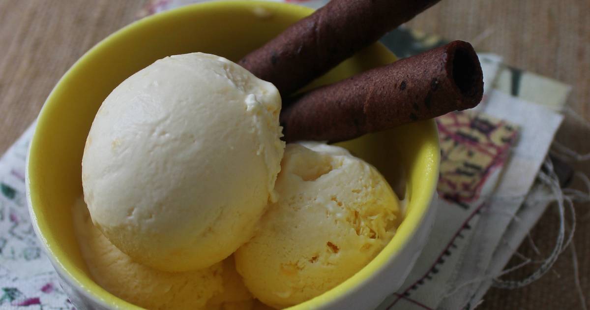 Kem dừa- sầu riêng