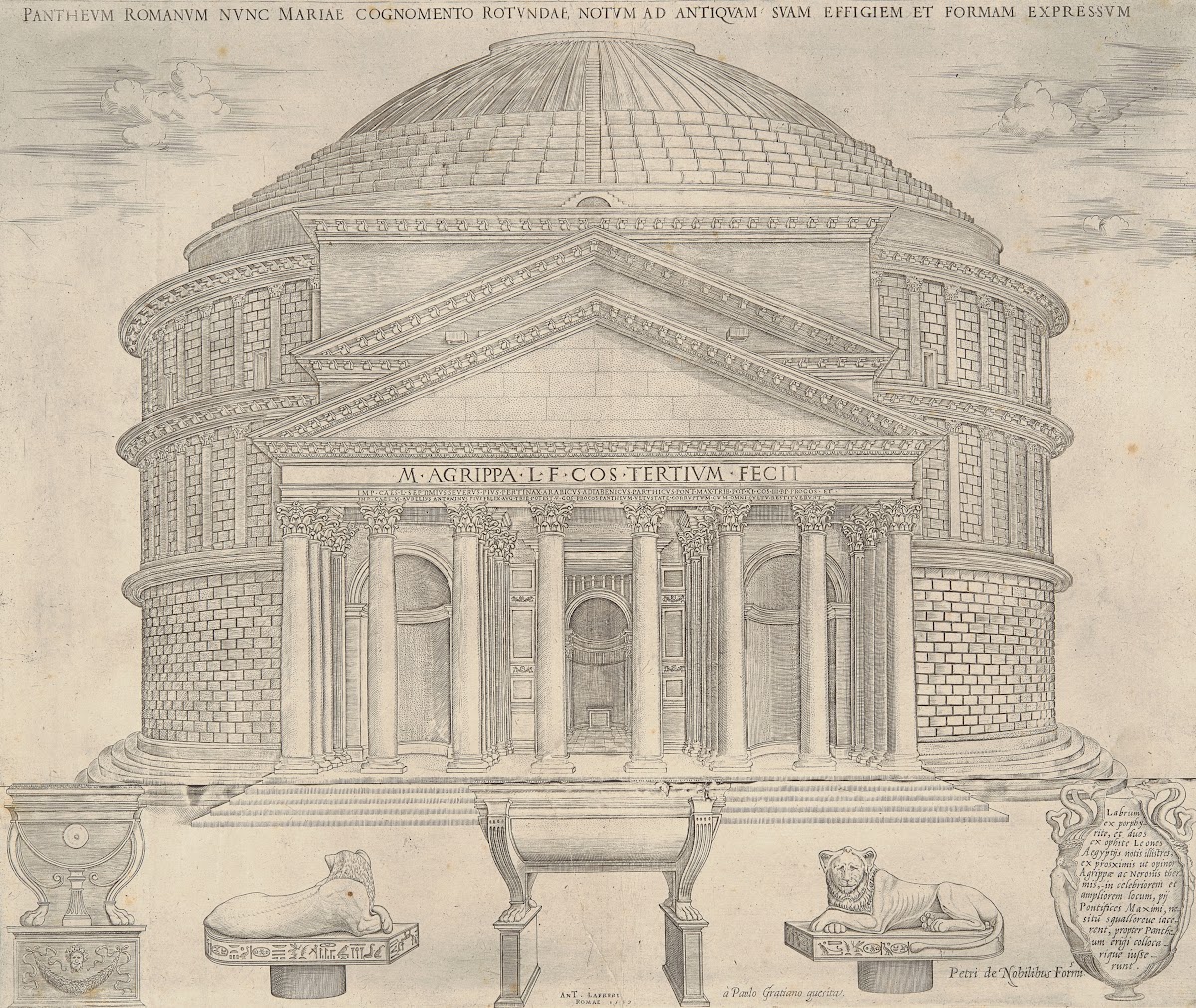 Pantheum Romanum nunc Mariae Cognomento 1549