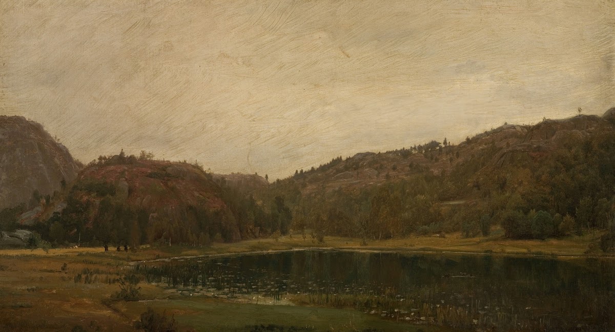 Tjern ved Rølland Mandal 1873