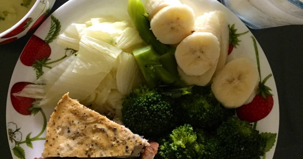 Bữa ăn dinh dưỡng của Pi 🥦🌶🥩❤️