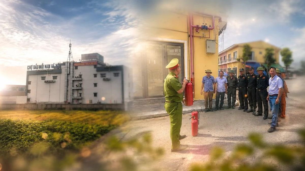 Nguy cơ cháy nổ tại chợ dân sinh mùa nắng nóng - Chuyên trang An Ninh Thủ Đô - Báo Công an nhân dân