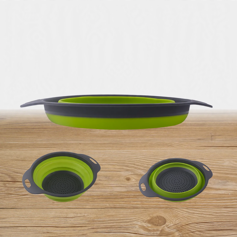 Collapsible Vegetable Bowl with Colander