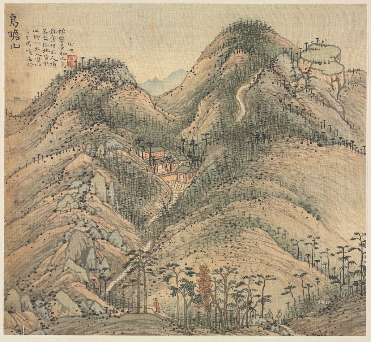Mt Wuzhan c 1588