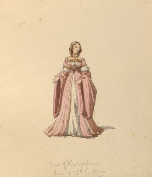 Sketches of costume Pl105 1842