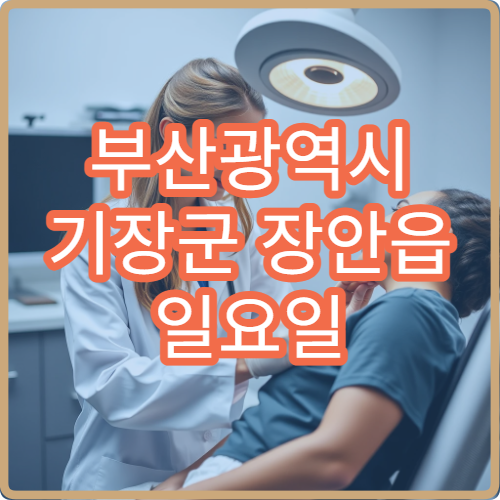 부산광역시 기장군 장안읍 일요일 아토피 피부과 병원 안내