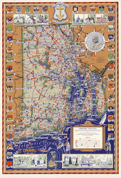 Rhode Island Offers Varied Charms For Vacationists 1939