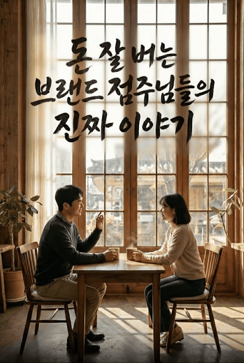 돈 잘 버는 브랜드 점주님들의 진짜 이야기