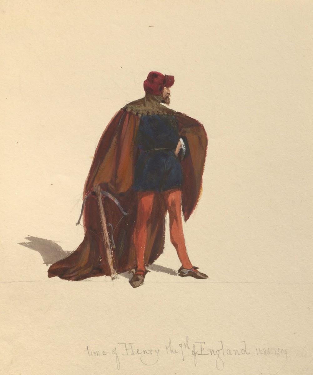 Sketches of costume Pl104 1842