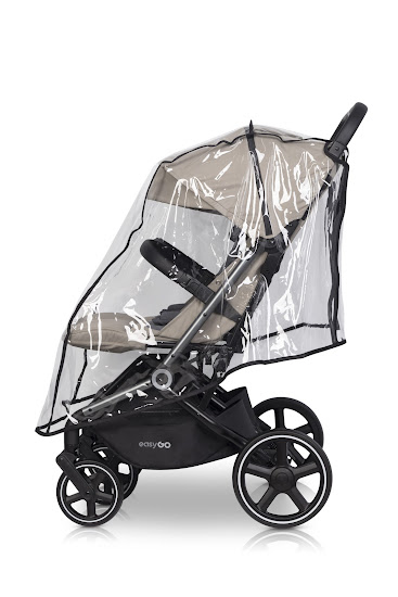 Stroller for twins Easy-Go Echo 2024 beige