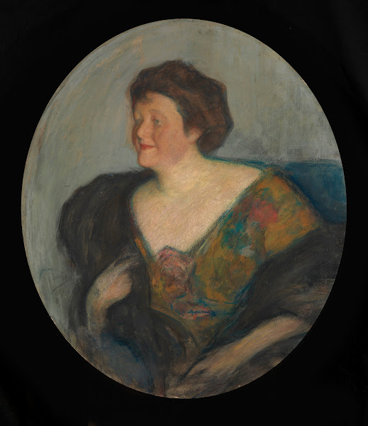 Portrait of Frau O Fränkel 1914