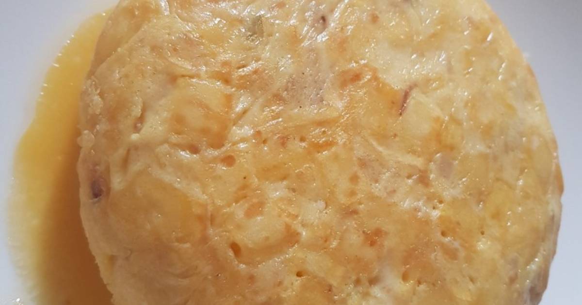 Trứng rán khoai tây - Tortilla de patatas - Spanish Omelette