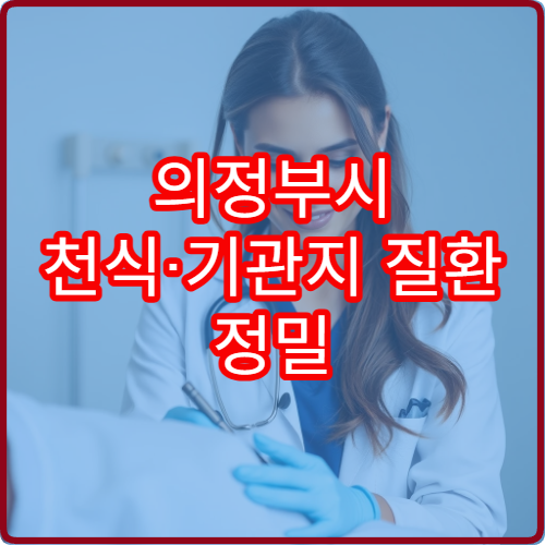 의정부시 천식·기관지 질환 정밀 검사와 호흡기 치료 병원 안내